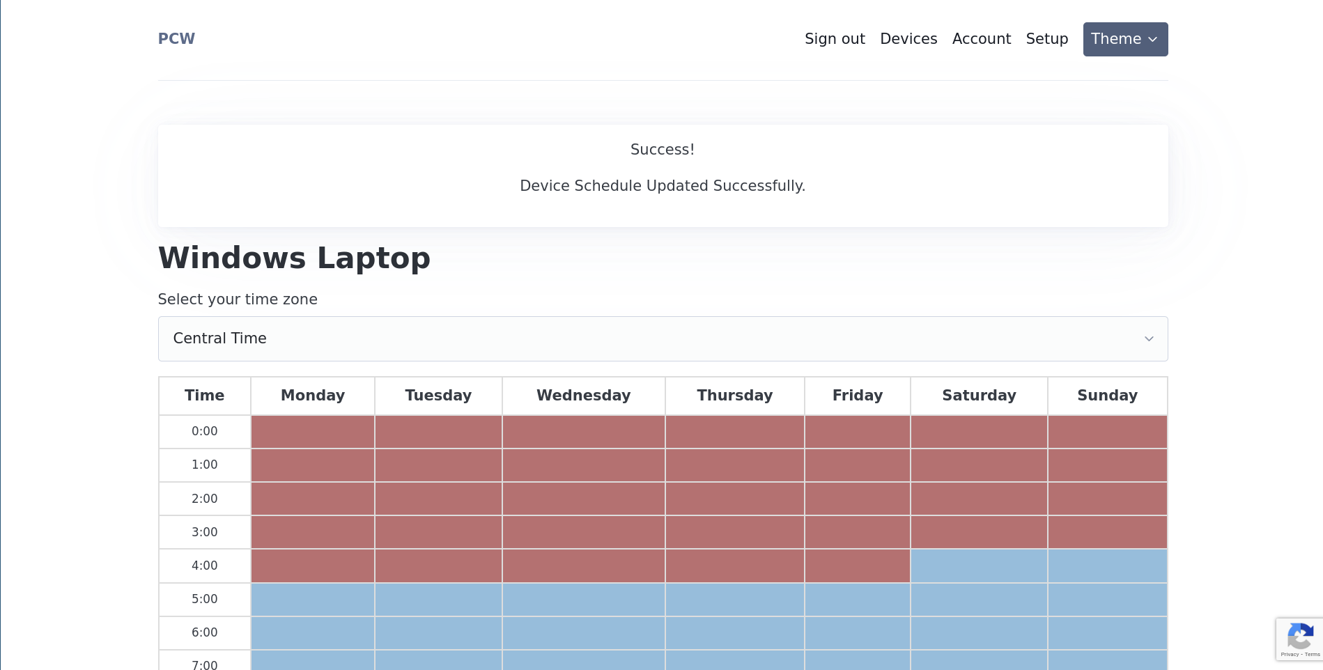 An image of what it might look like to change a devices time limits